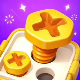 أيقونة Screw Jam: لغز مسامير